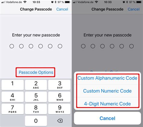 how to change 4 digit passcode on iphone|How to change the passcode on your iPhone, iPad, or iPod touch .